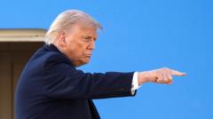 Trump ikram kamyonu