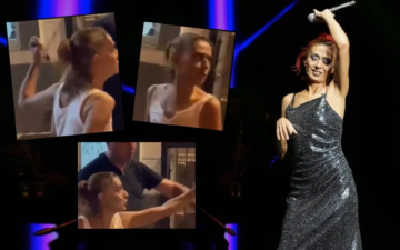 Yıldız Tilbe konser çıkışı