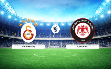 Galatasaray Çorum Maçı