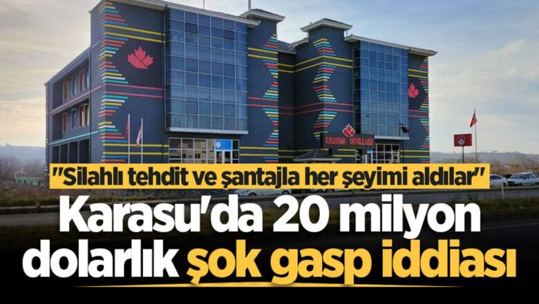 20 milyon dolarlık gasp